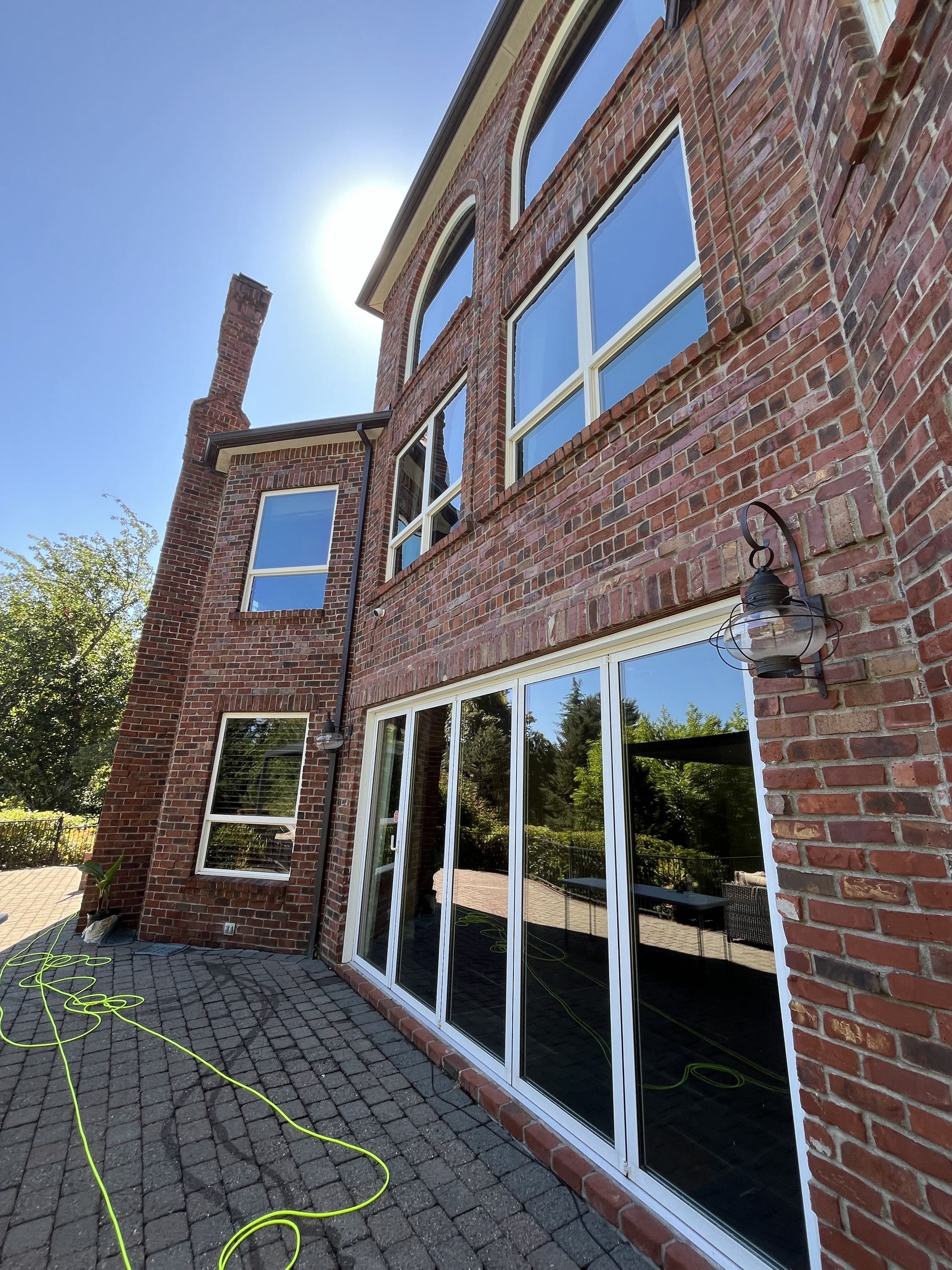 Residential window cleaning