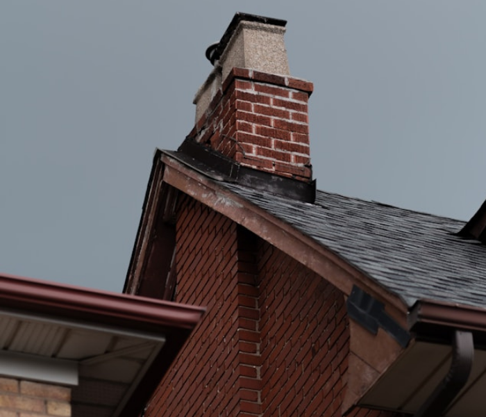 Residential chimney service project