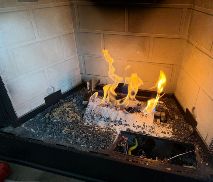 Masonry chimney detail project