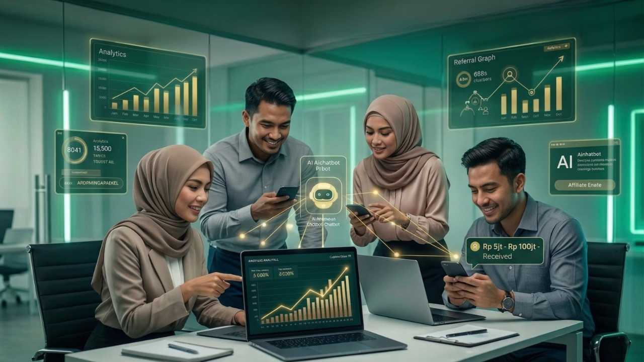 Affiliate AI eCourse + AI Tools + Komunitas AI Live Webinar