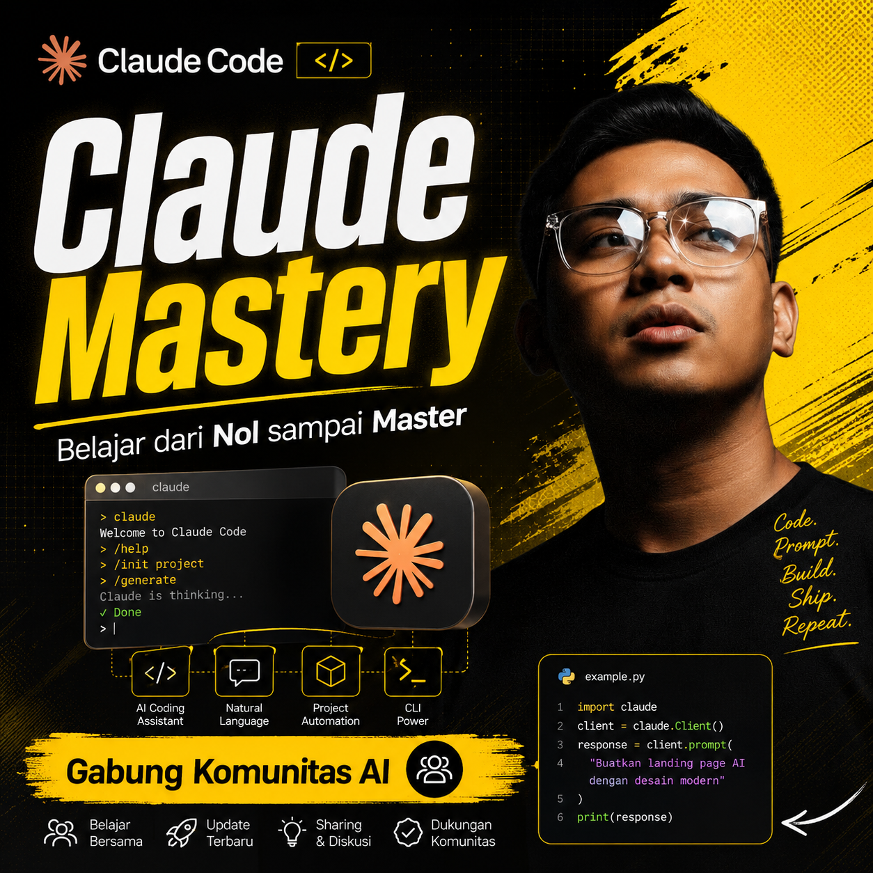 Claude Mastery - Belajar dari Nol sampai Master