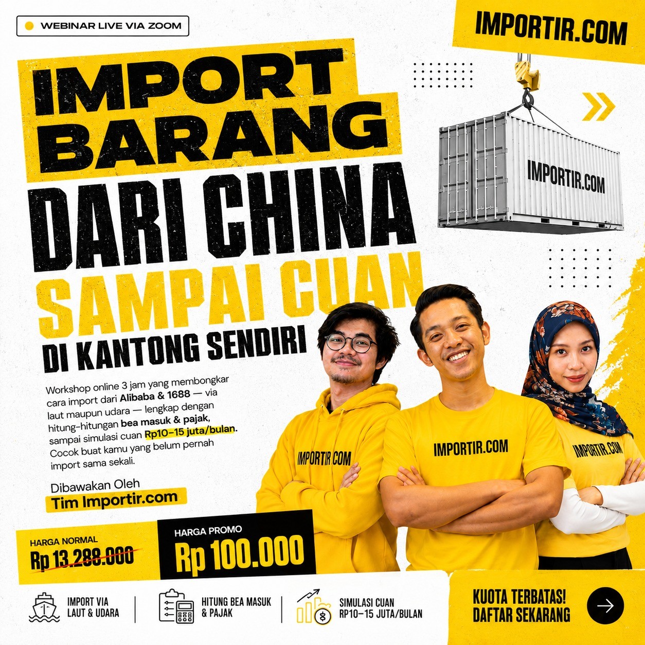 Webinar Importir