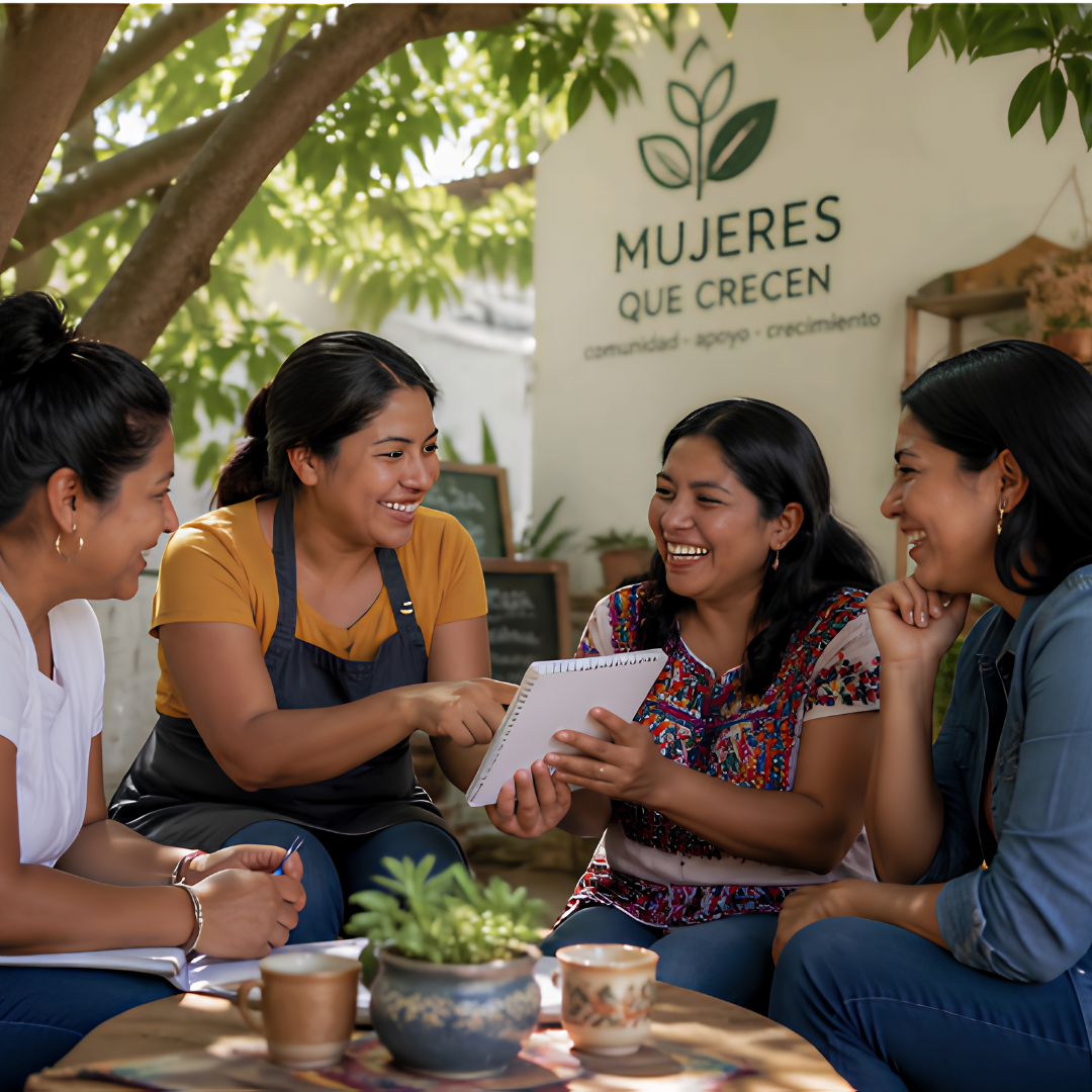 Educational visual explaining Myth 5: loans alone don’t solve poverty—sustainable change requires guidance, education, and long-term support.
