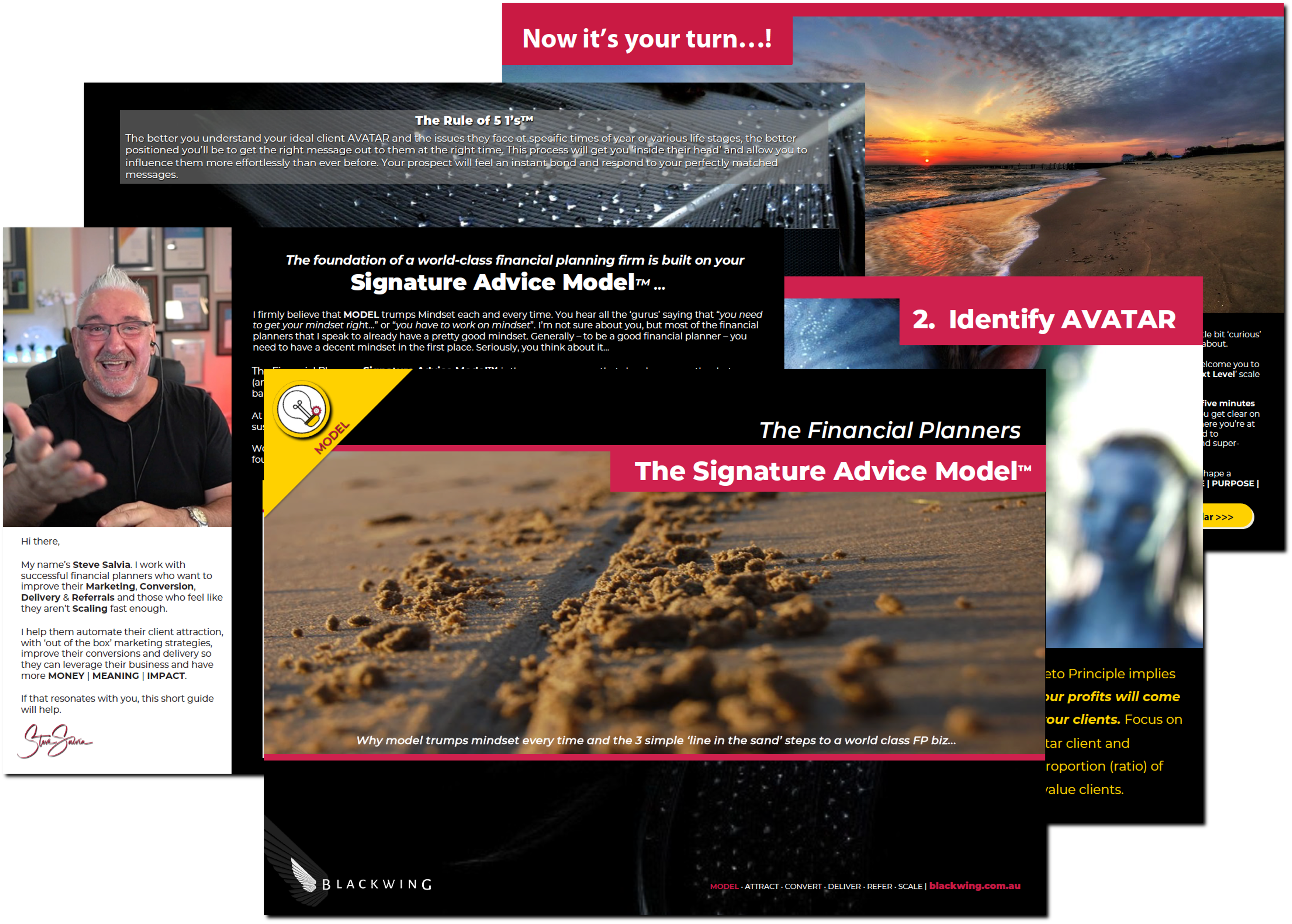The Signature Advice Model