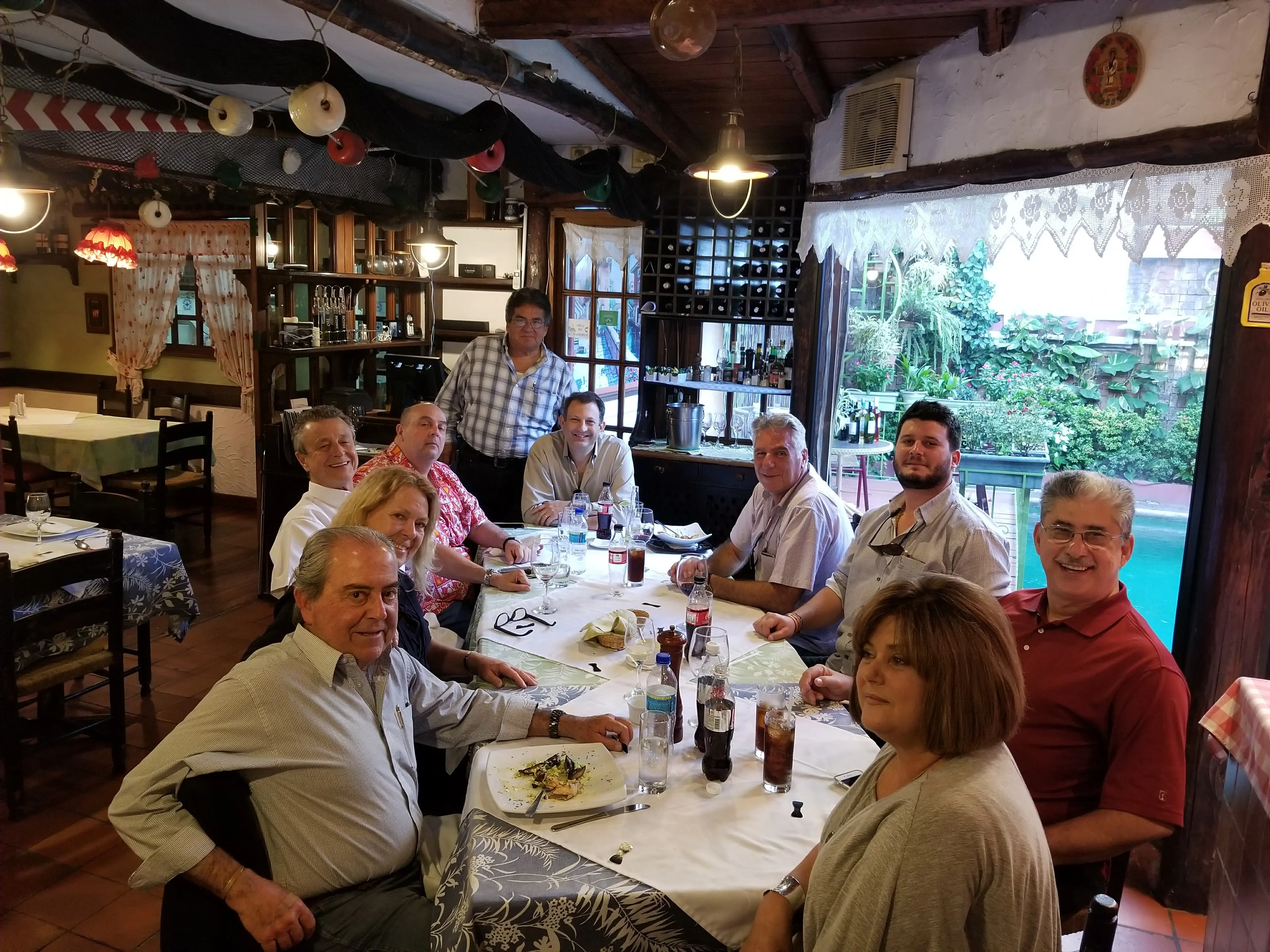Peruvian Horse owners and friends gathering together