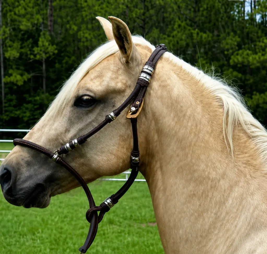 R.A. Brillante II four-year-old palomino Peruvian stallion