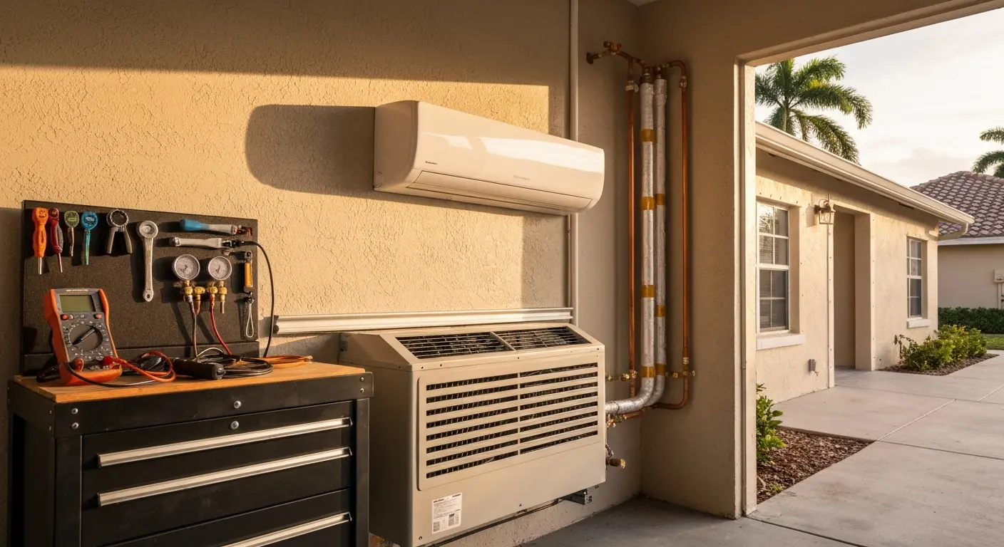 Emergency AC repair call