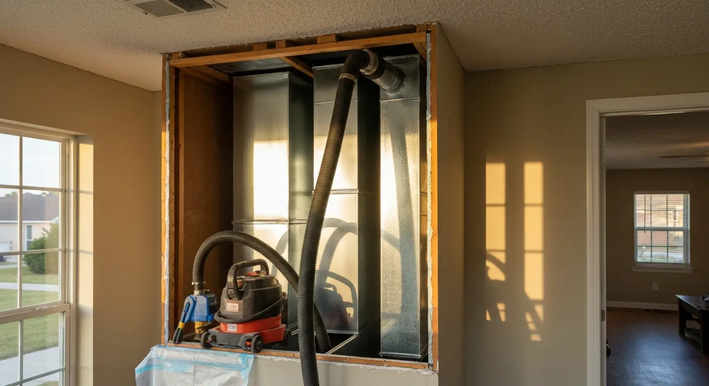 Air duct cleaning service