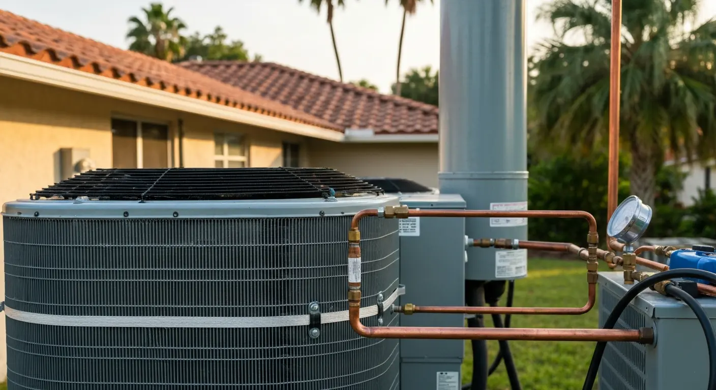 Maintenance service on cooling system
