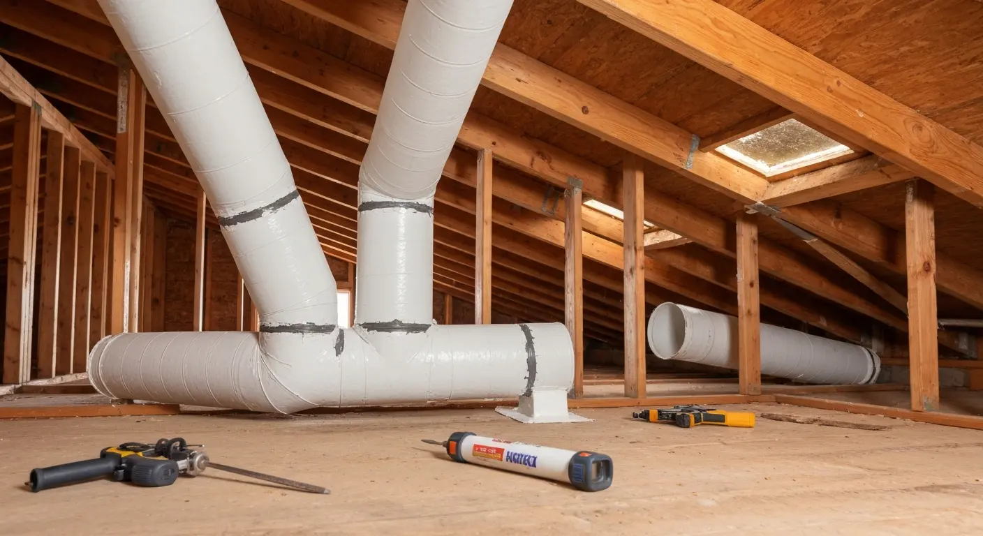 Air duct sealing service