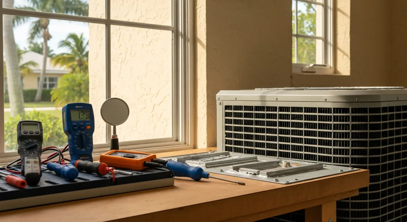 HVAC system inspection