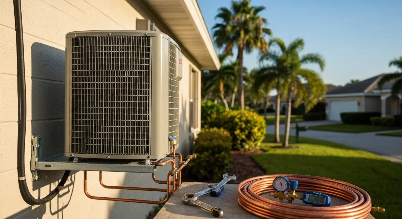 AC system installation