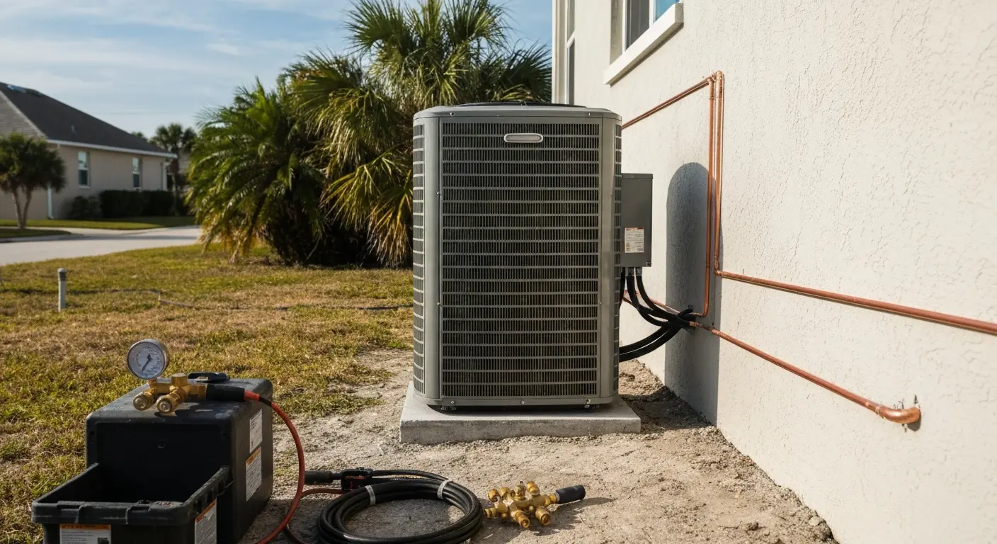 AC installation in Vero Beach