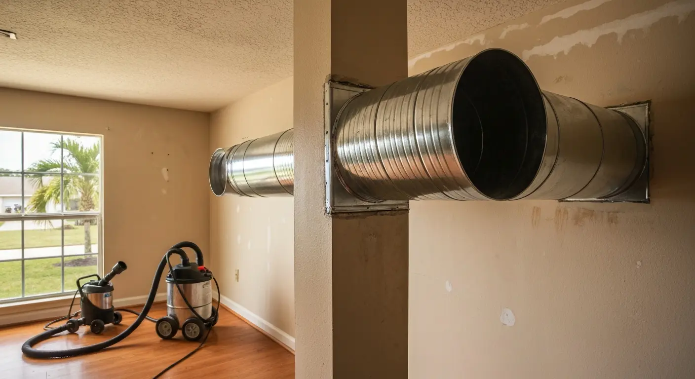 Professional air duct cleaning service in Deltona