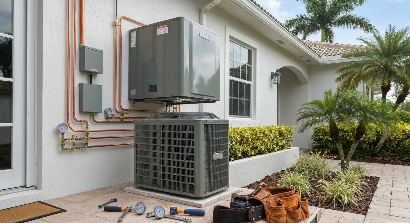 AC system installation
