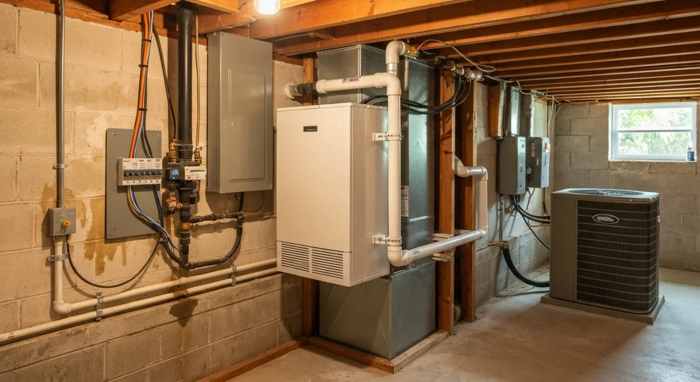 Dehumidifier installation