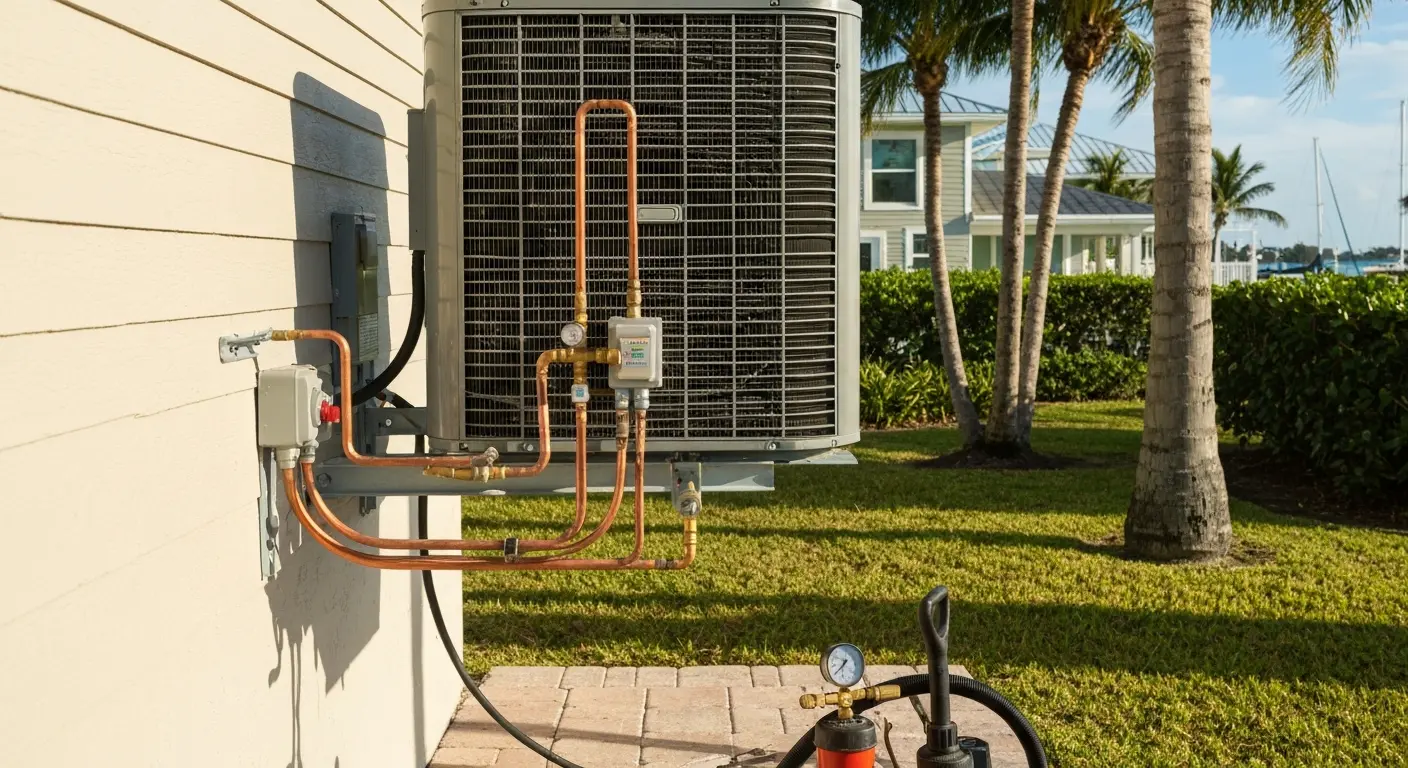 AC system installation