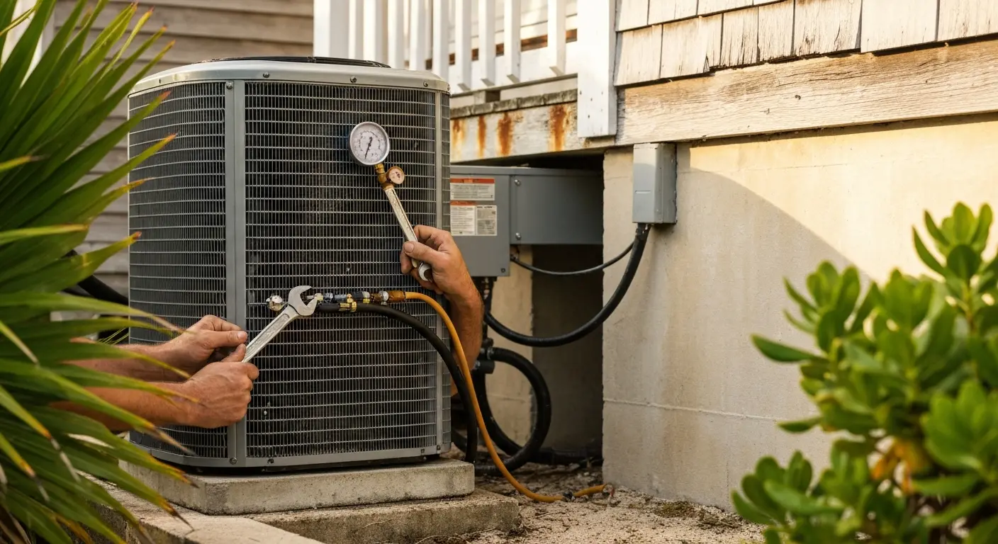 Coastal HVAC maintenance