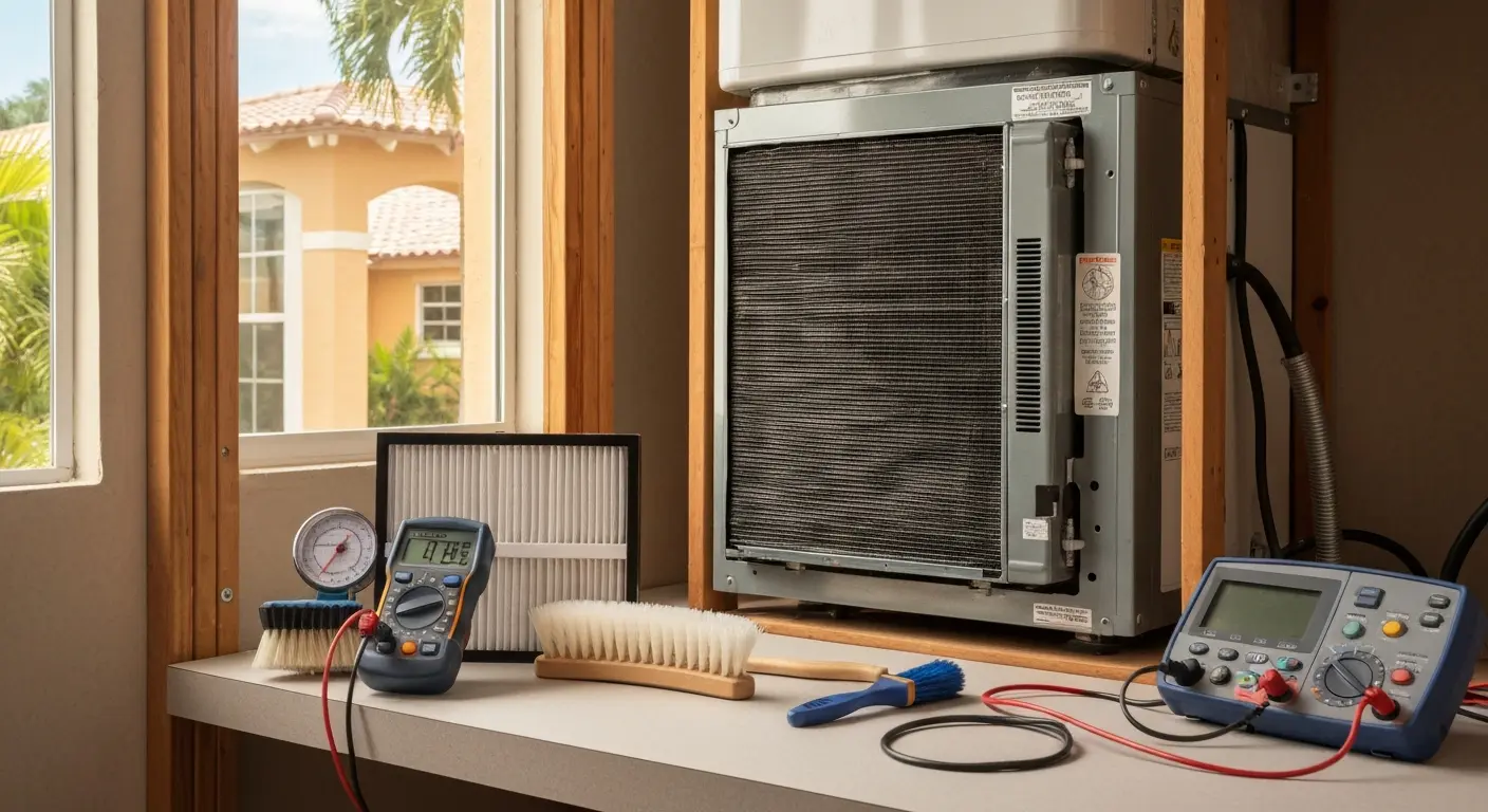 AC maintenance and tune-up service
