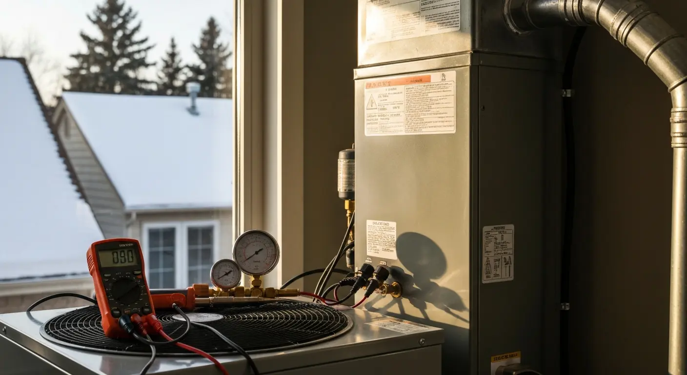 HVAC system inspection