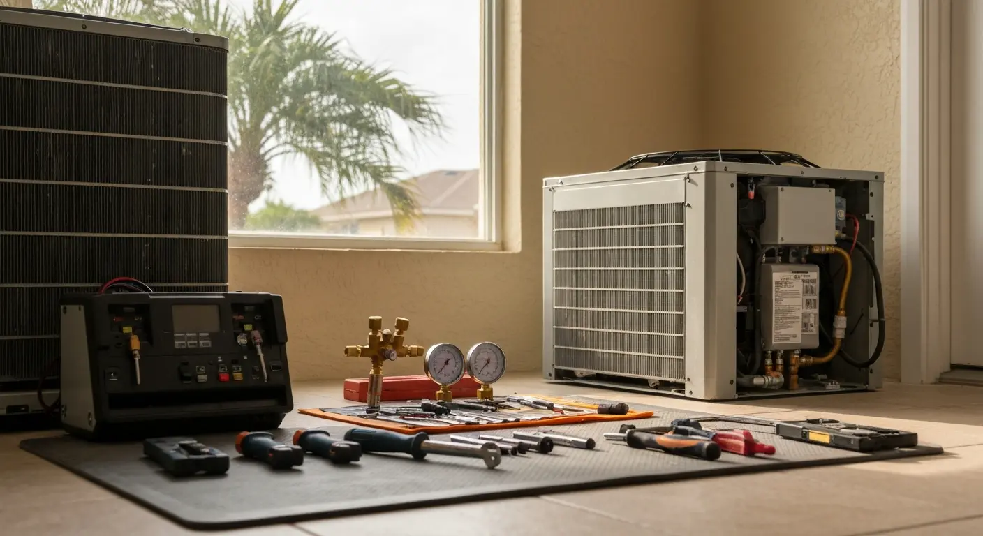 AC repair troubleshooting service