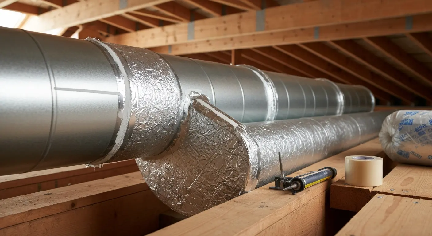 Duct sealing and repair
