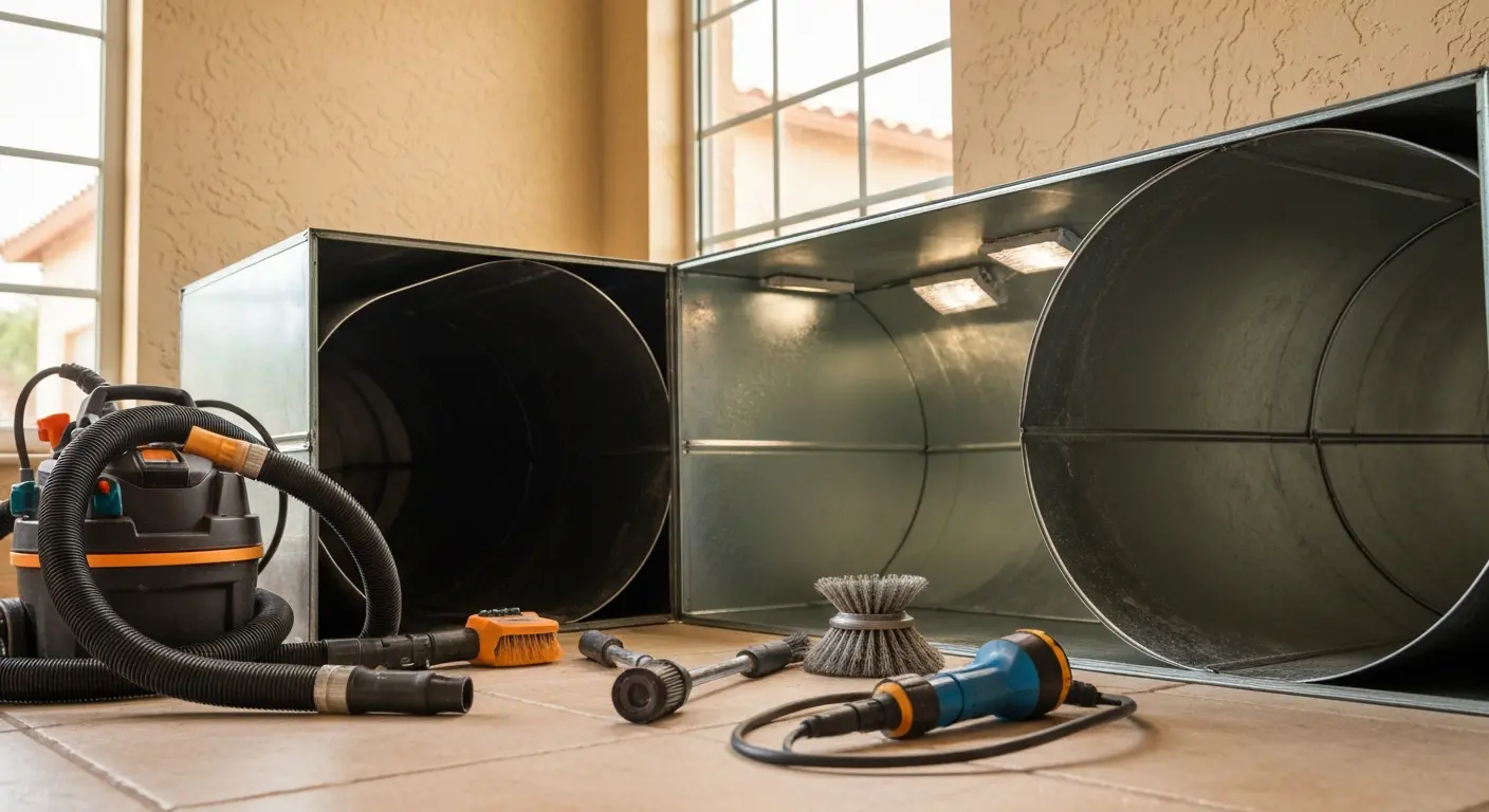 Air duct cleaning service