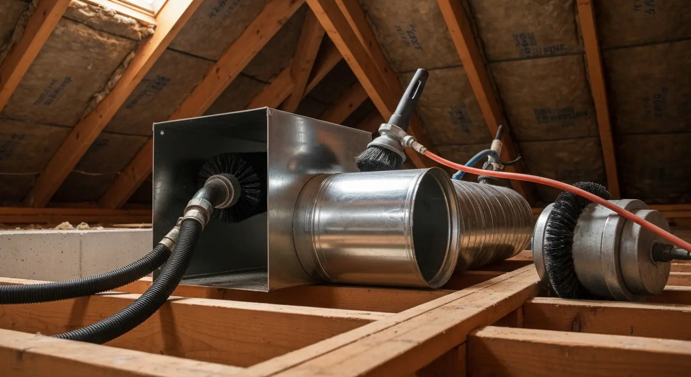 Air duct cleaning process