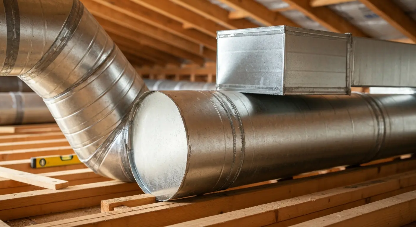 HVAC ductwork installation