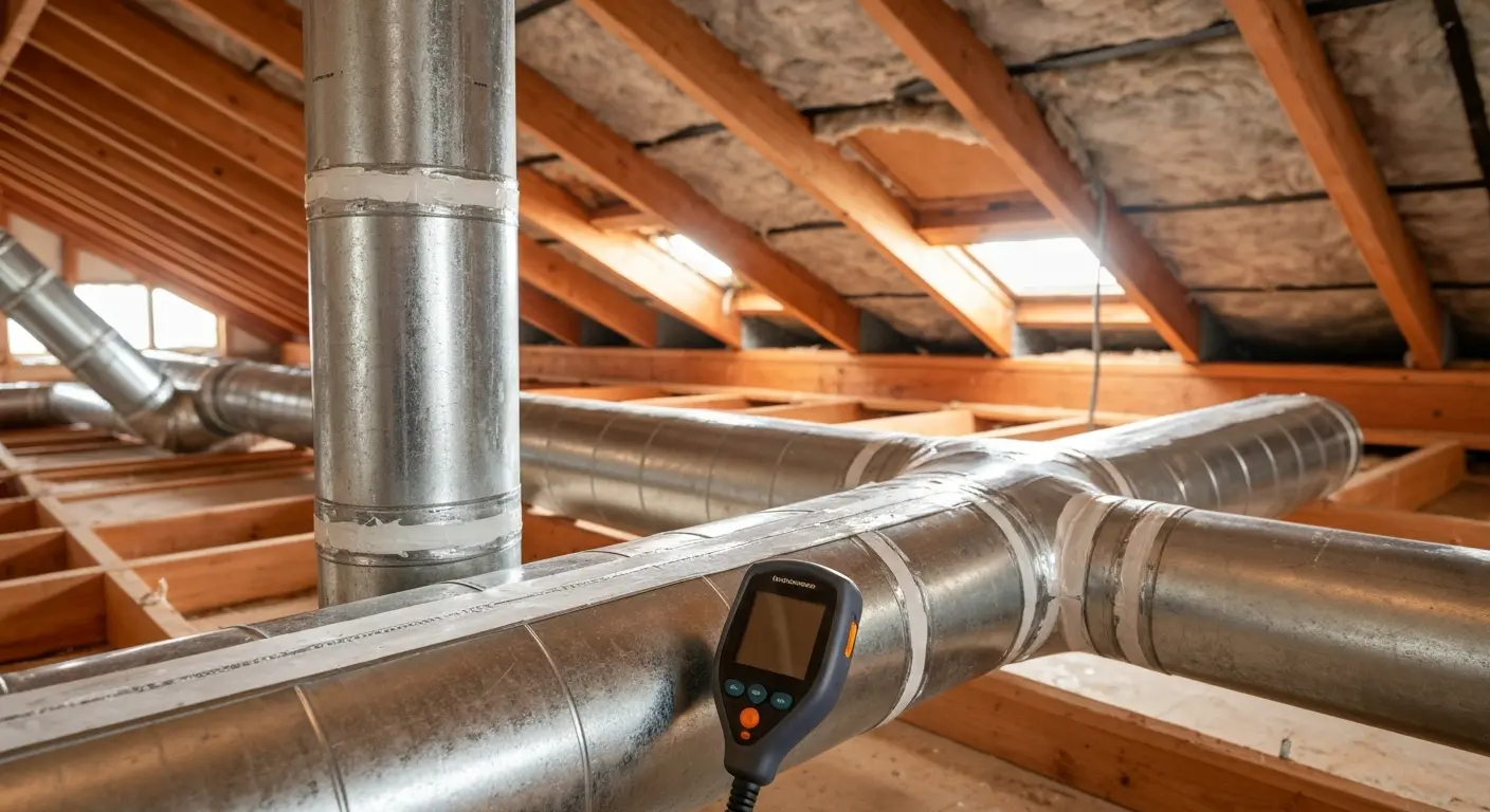 Air duct sealing service
