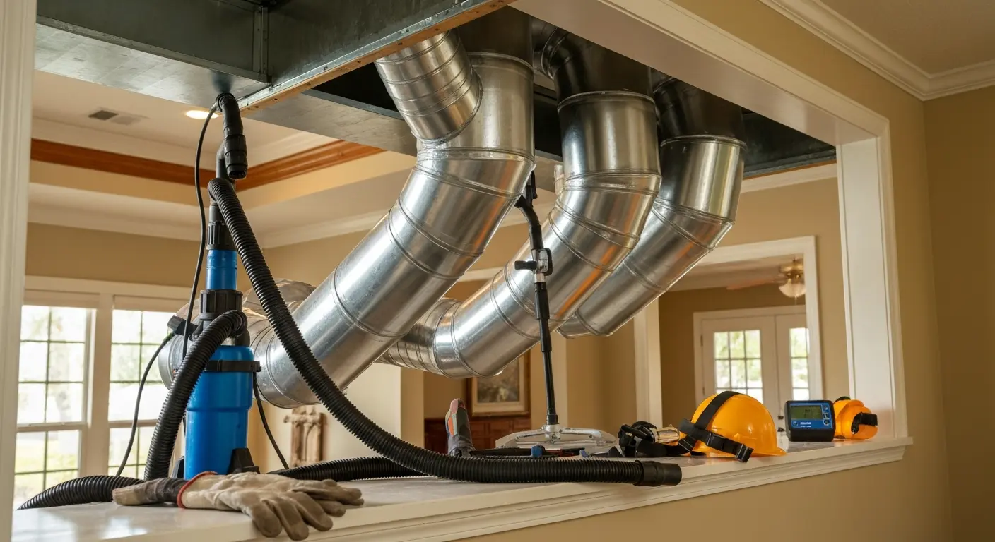 Air duct cleaning service