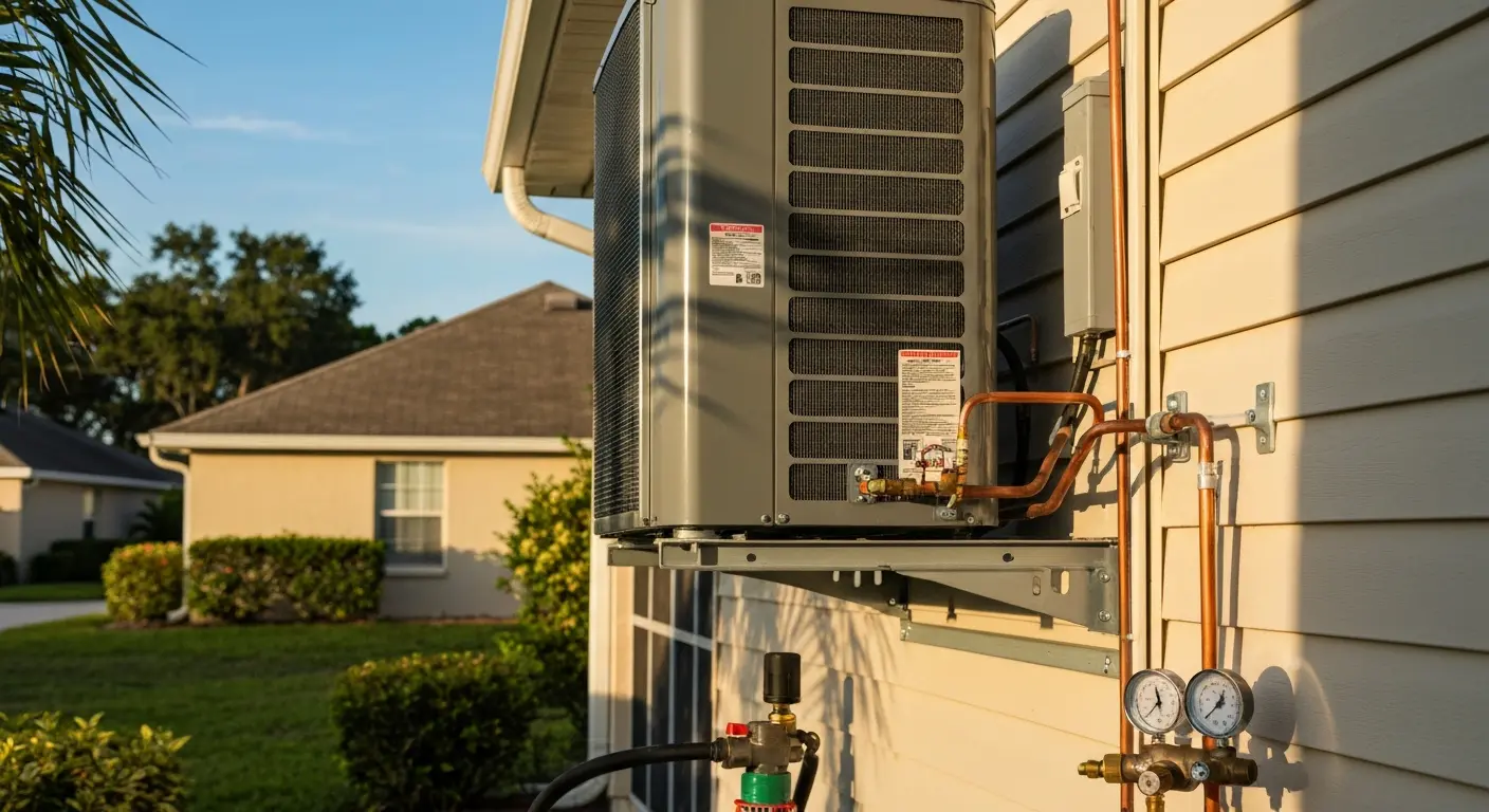 AC system replacement installation