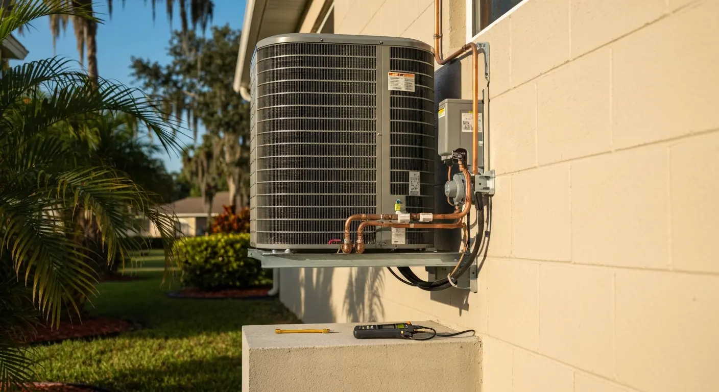 New AC system installation