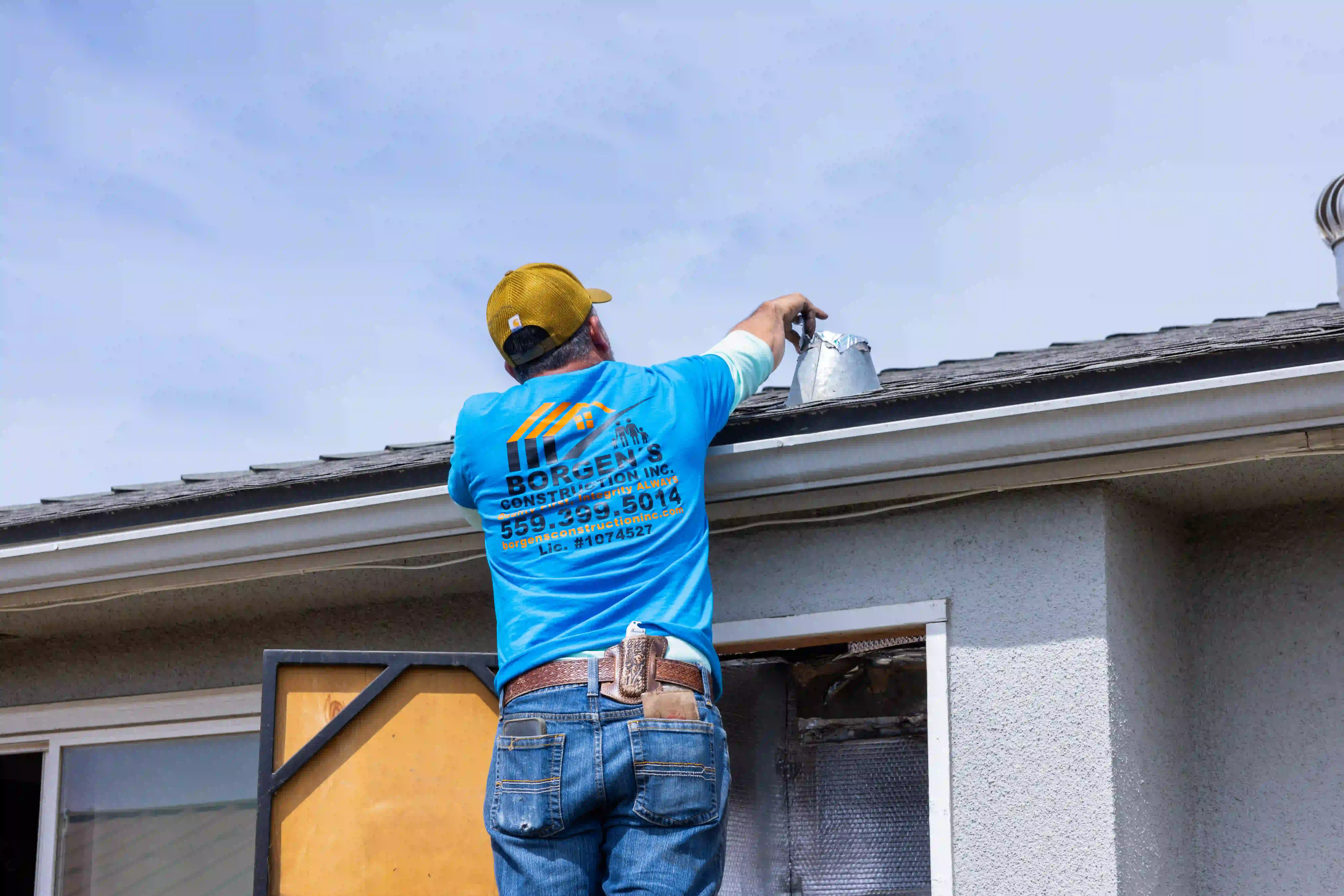 Borgen's Construction HVAC project near Clovis CA
