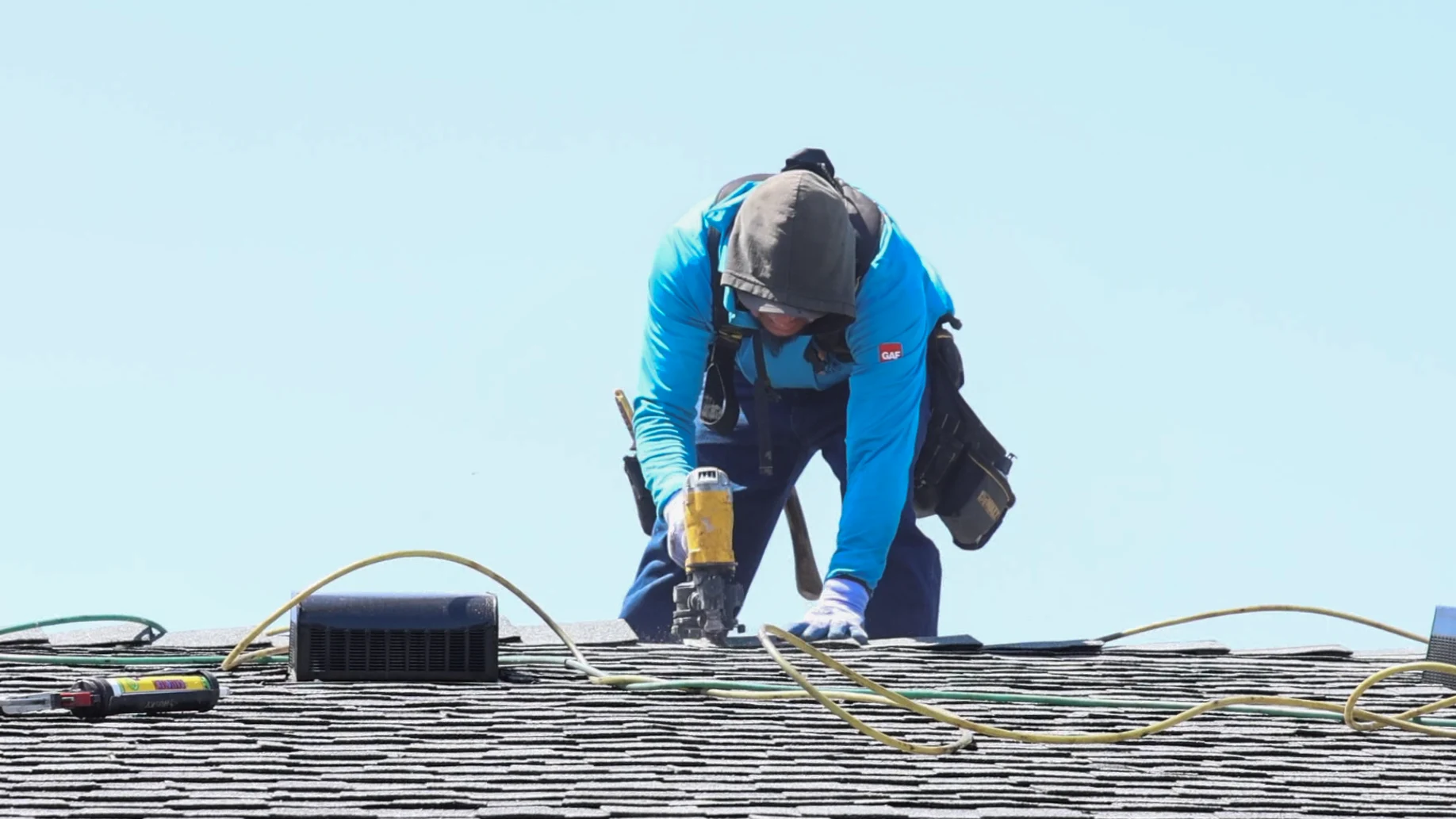 Roofline and exterior construction work by Borgen's Construction in Fresno CA