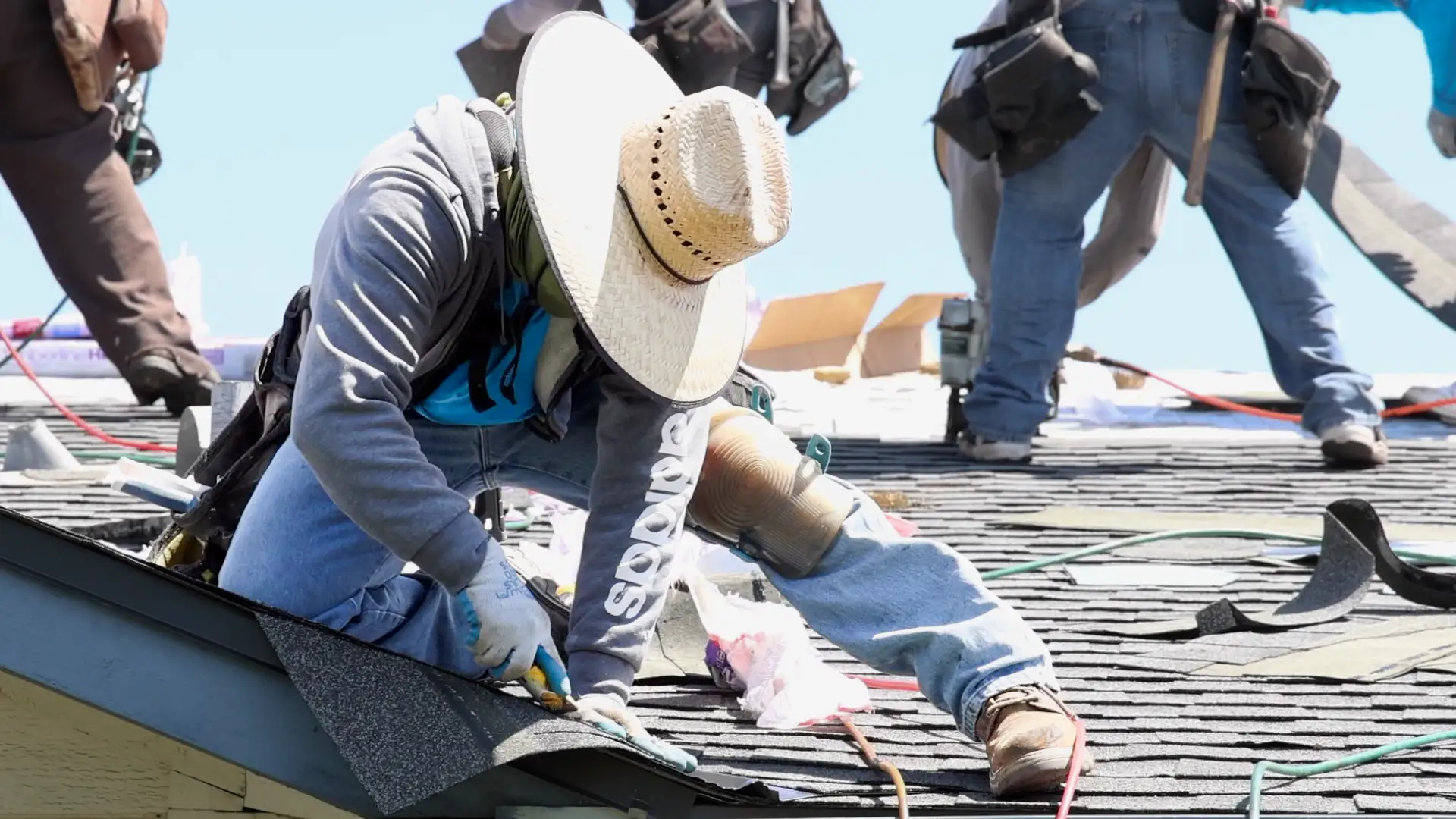 Borgen's Construction roofing project in Fresno CA