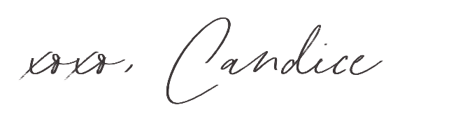 Candice's handwritten signature