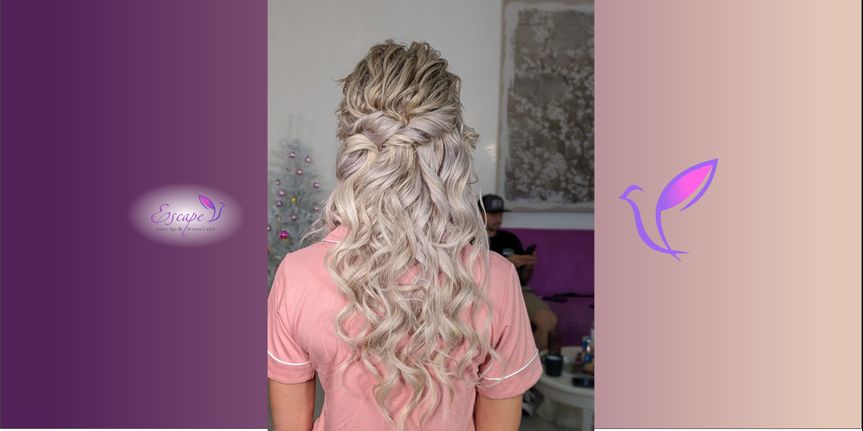 Bridal hairstyle Punta Cana