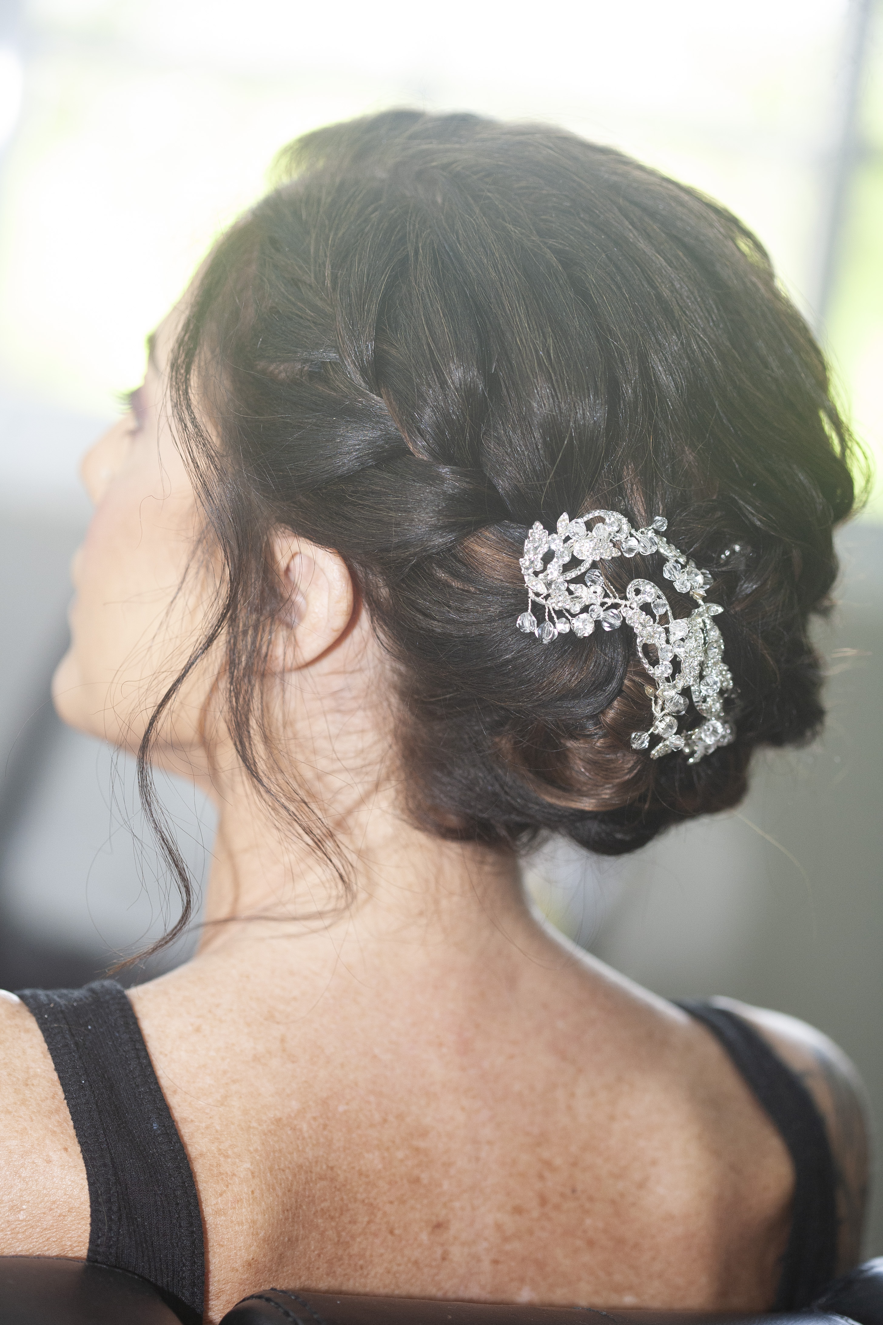 Bridal updo Punta Cana