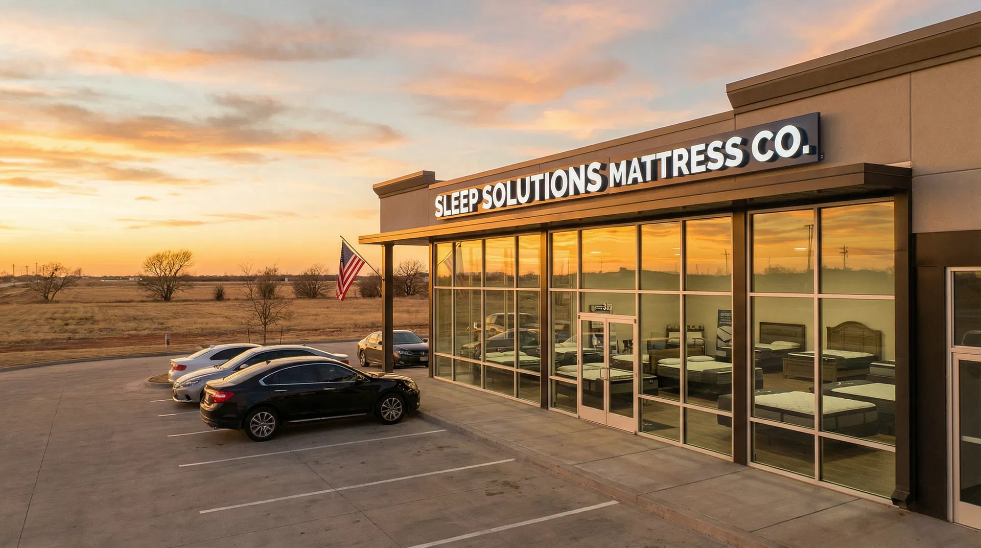 Mattress Discount Plus store front in Yukon serving Oklahoma City