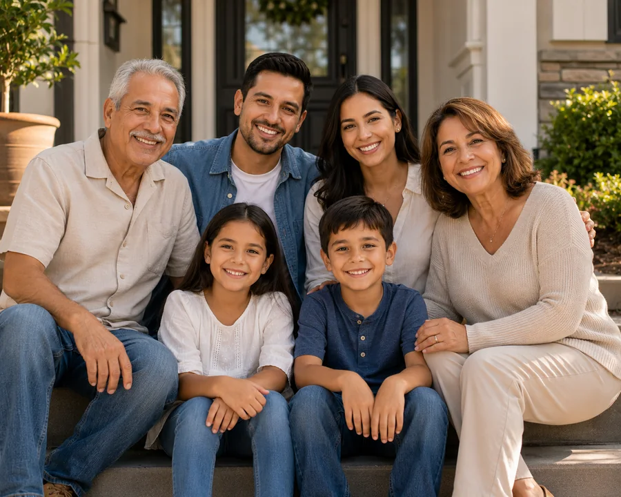 Familia multigeneracional