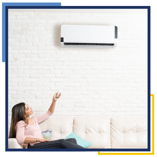 Home comfort service visit for a family in Conroe, Texas 