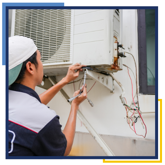 Central air installation in New Caney with careful in-home setup 