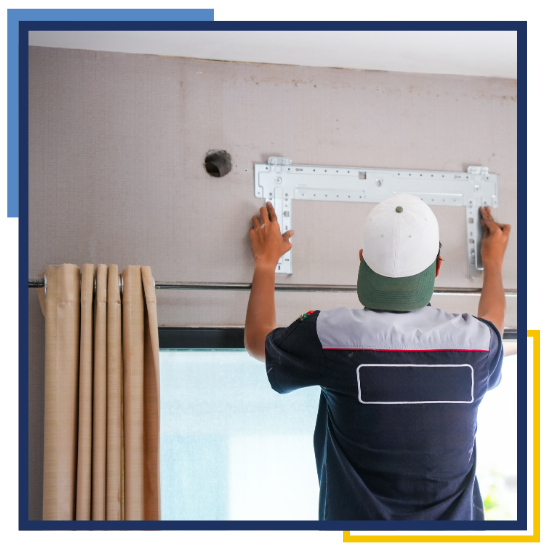 New air conditioner installation in New Caney inside a family home 