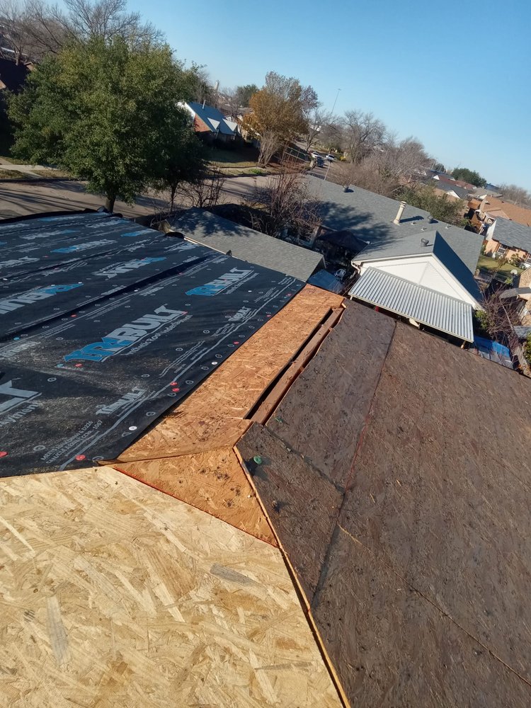 Metal roofing project