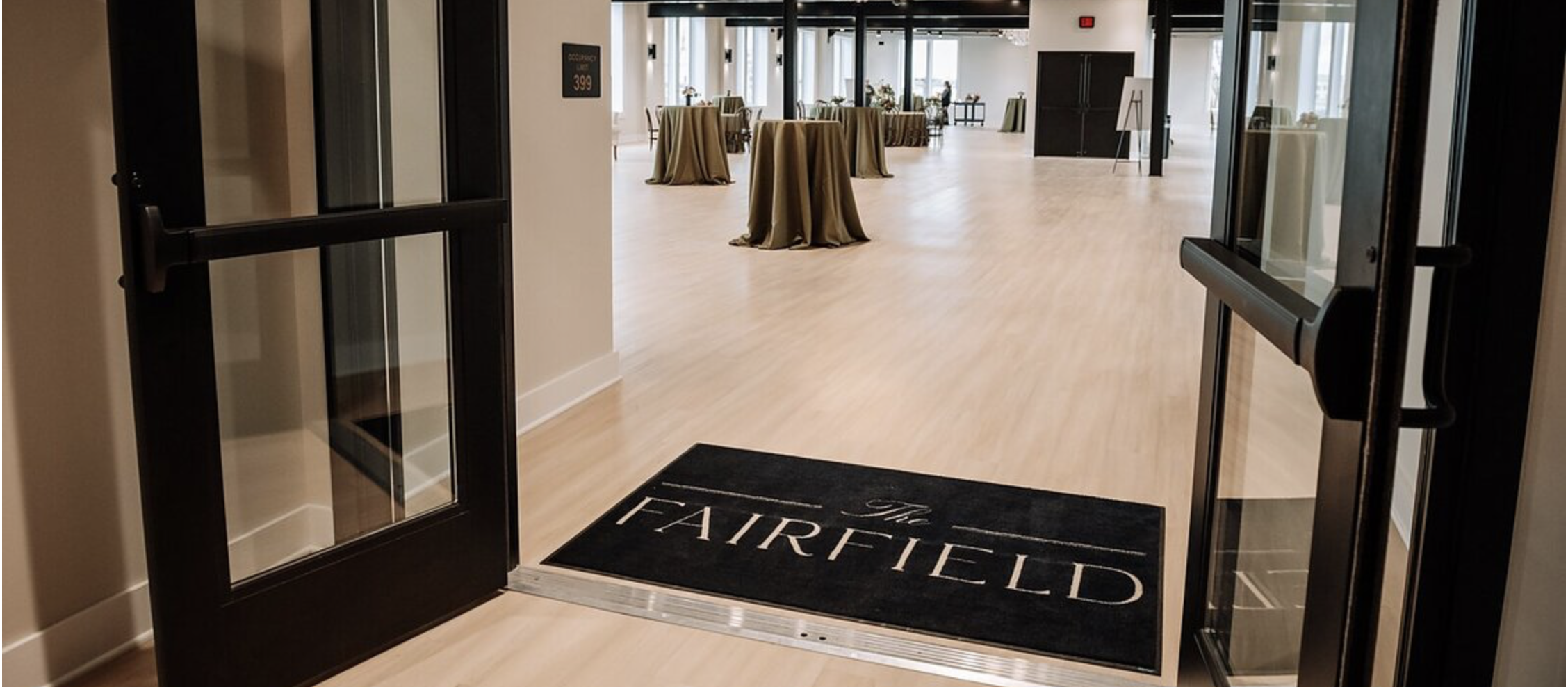 Event space at The Fairfield