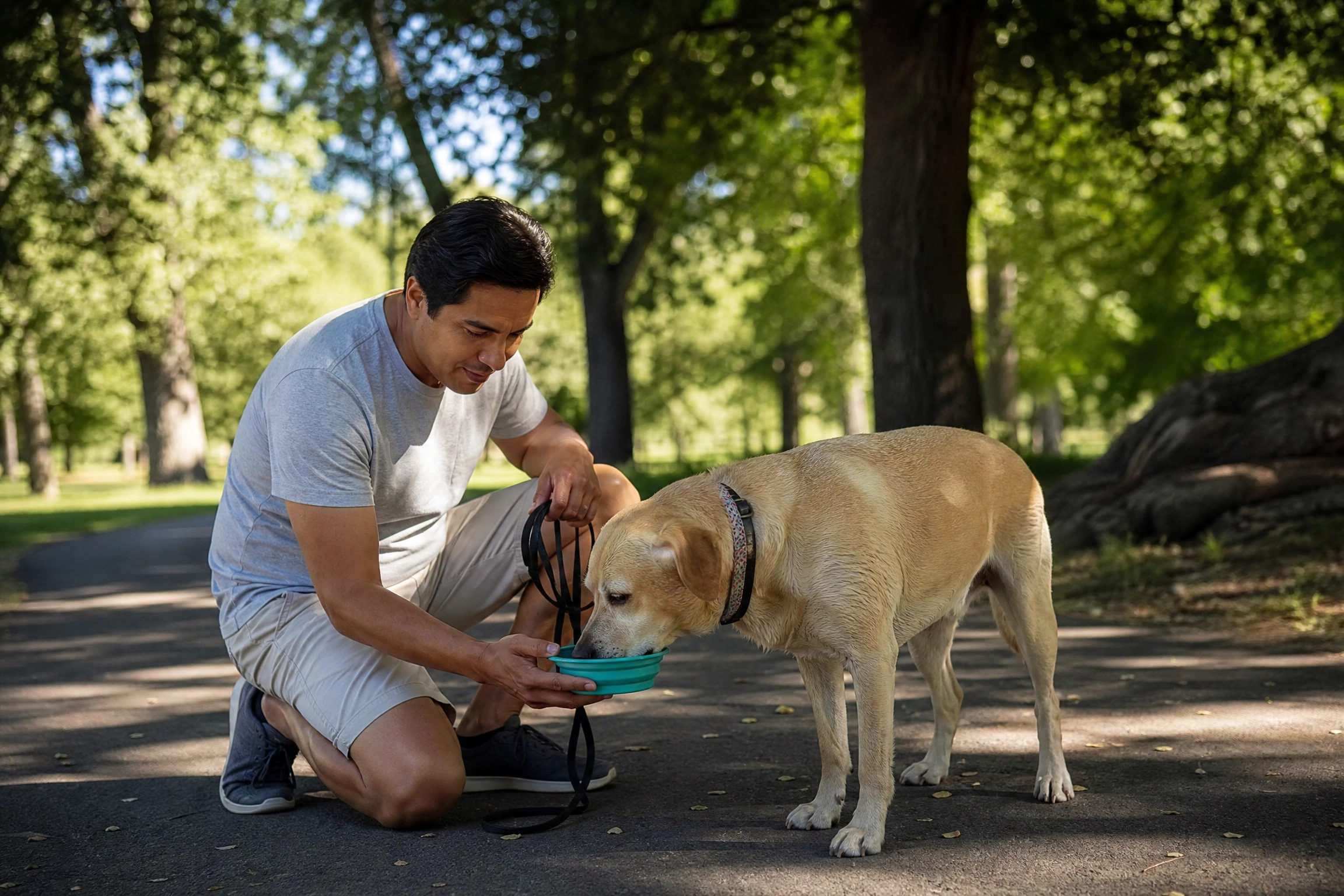 dog drinking water - tips to keep your dog cool during hot summers dog drinking water - tips to keep your dog cool during hot summers