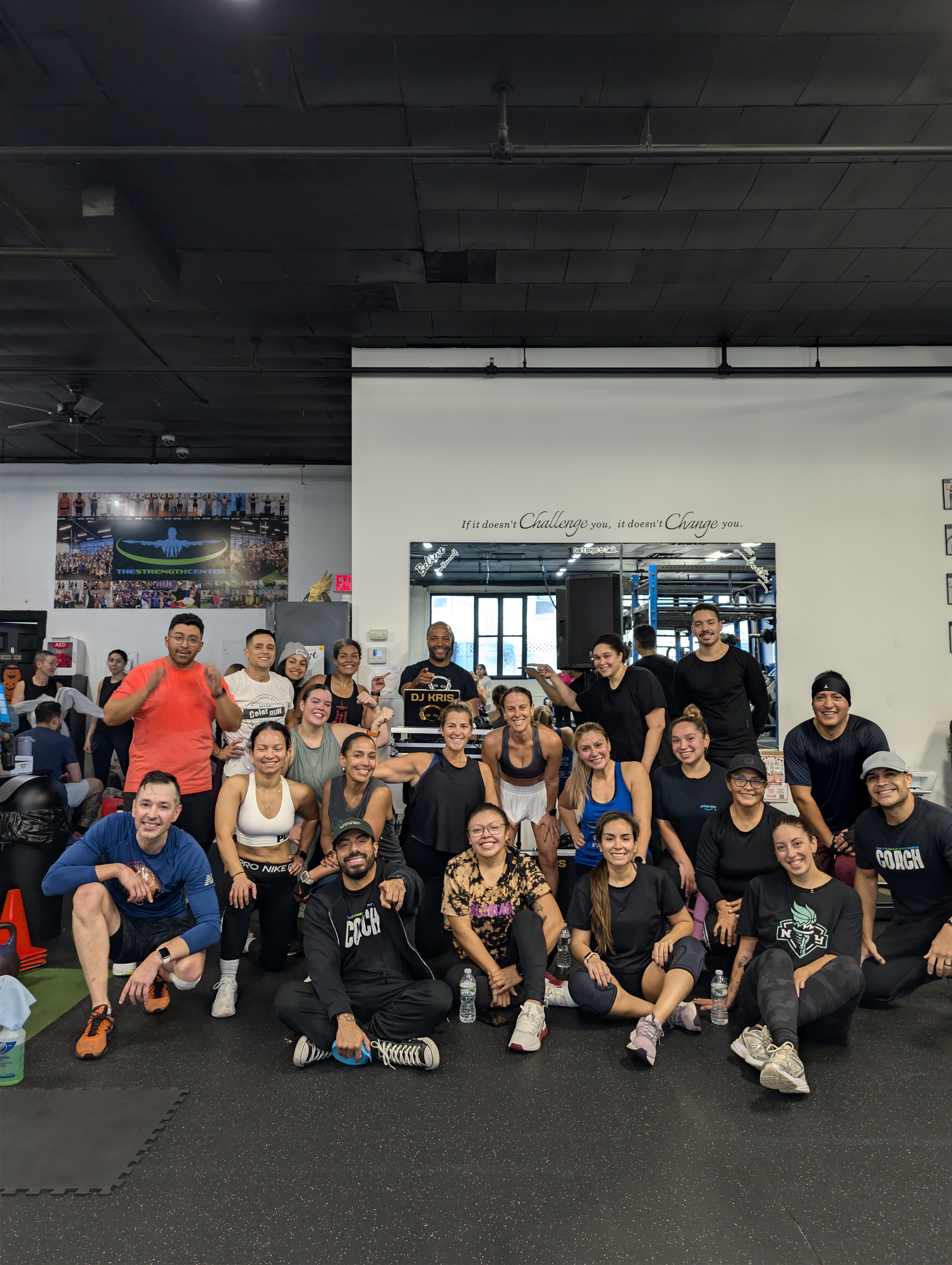 The Strength Center community celebrating together