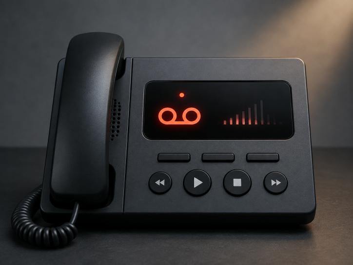 Traditional voicemail phone