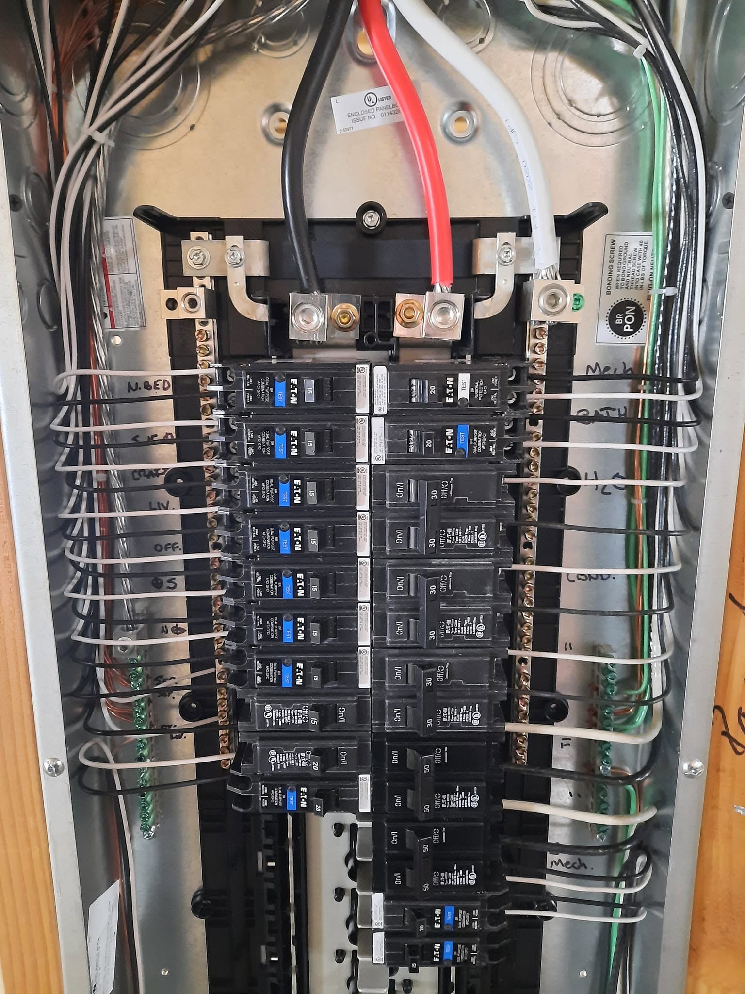 Custom Home Build Electrical Work